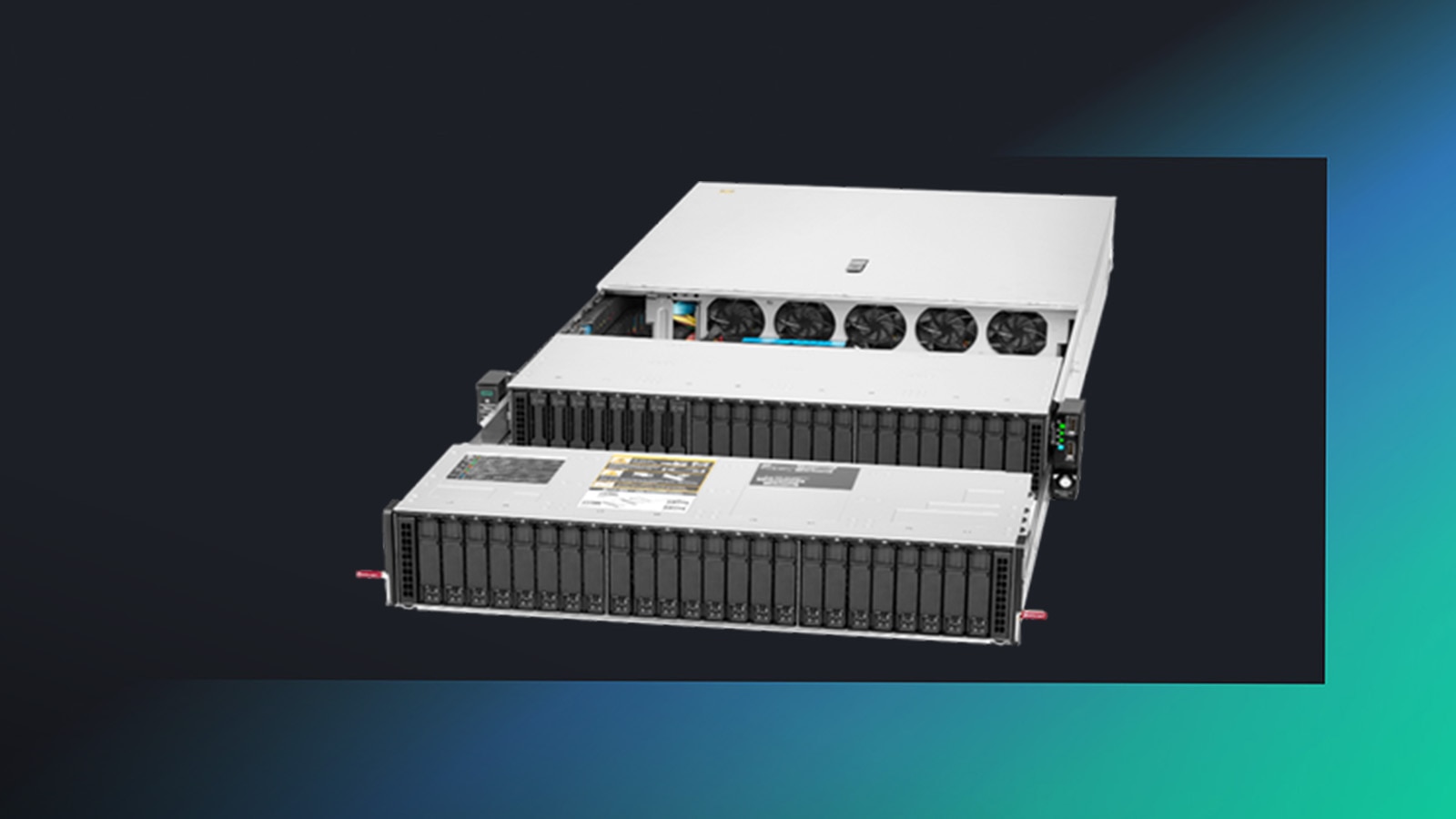 Rack-mounted HPE StoreOnce backup appliance in a server room, or a close-up of backup status indicators on server hardware.