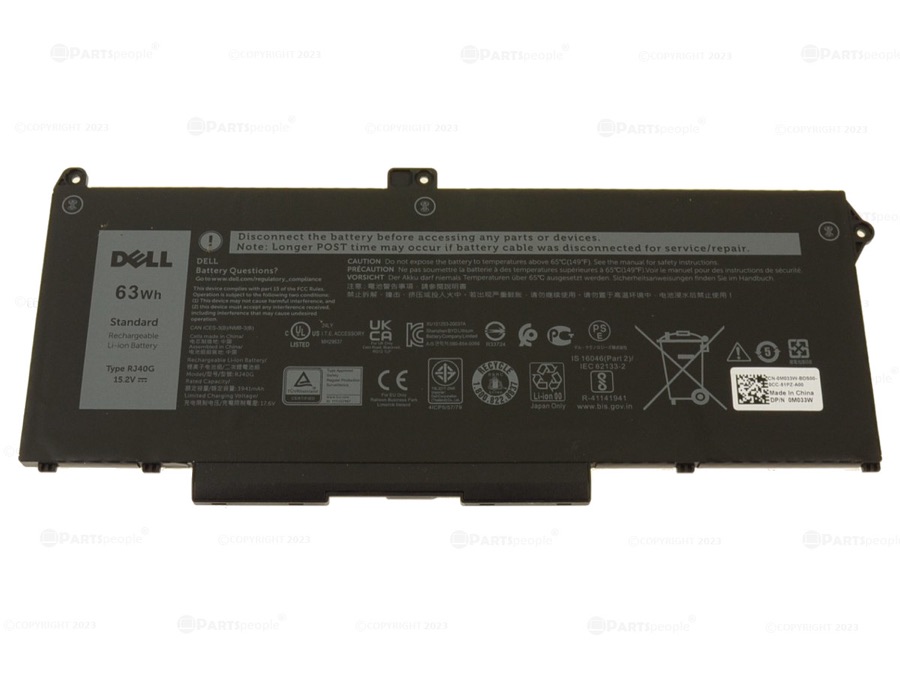 Dell Latitude 5420/5540 Battery (RJ40G)