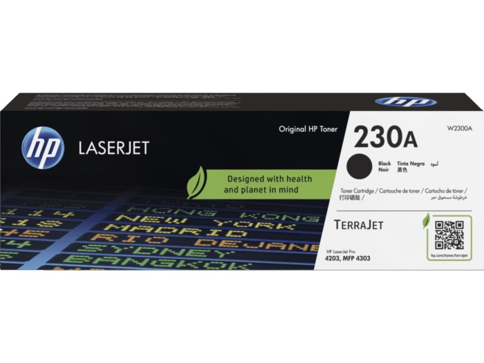 HP 230A W2300A BLACK Toner Cartridge